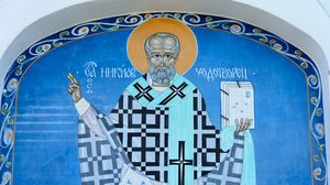 pictura sfantul nicolae