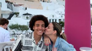 Axel Witsel si sotia sa