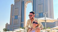 Armin Nicoară și Claudia Puican în vacanță în Dubai