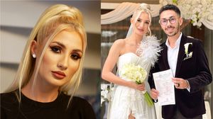 Armin Nicoară și Claudia Puican în ziua nunții