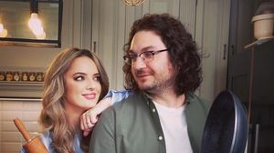 Florin Dumitrescu și soția sa, Cristina