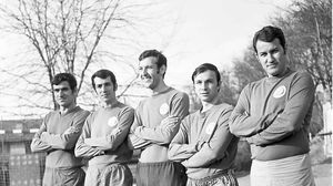 Cezar Nica, fost jucător și antrenor de handbal, la CS Dinamo