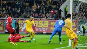 Denis Alibec marchează golul victoriei în partida contra Elveției din calificările pentru EURO 2024