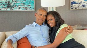 Michelle Obama și Barack Obama