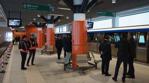 Angajați Metrorex, stația Berceni