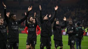 Fotbaliștii de la AC Milan