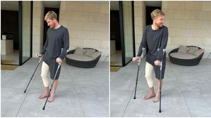 Kevin De Bruyne în perioada în care era accidentat