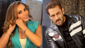 Iulia Vântur și Salman Khan