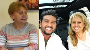 Dorian Popa și mama sa, Luminița Popa