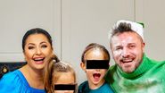 Gabriela Cristea și familia sa