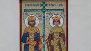 Mozaic Sfinții Constantin și Elena