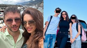 Vicențiu Mocanu, Cristina Spătar și copiii săi