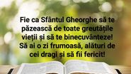 Felicitare de Sfântul Gheorghe