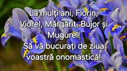 Urări de Florii