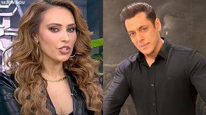 Iulia Vântur și Salman Khan
