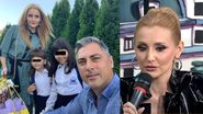 Alina Sorescu și Alexandru Ciucu, alături de cele două fiice ale lor