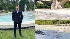 Locul unde a fost găsit Cristi Molnar