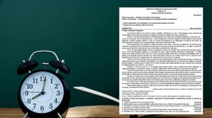 colaj, ceas, tabla, subiecte romana bac