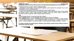 colaj sala de clasa si subiect bac