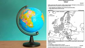 glob pamantesc, colaj, subiecte geografie bac