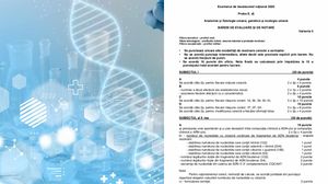 adn, colaj subiecte biologie bac