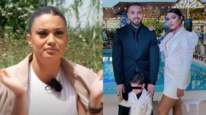 Betty Salam și Cătălin Vișănescu fiu Mathias