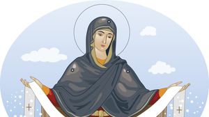 Icoana cu Brâul Maicii Domnului