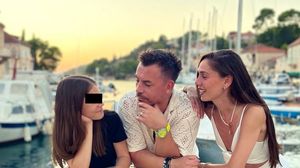 Irina și Răzvan Fodor, alături de fiica lor