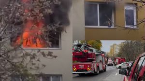 incendiu București