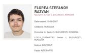 Răzvan Florea dispărut