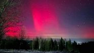 Aurora boreală, pe cerul României