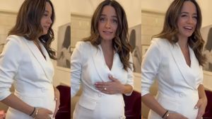 Andreea Raicu burtică de gravidă