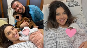 Daniela Iliescu și Culiță Sterp, alături de copiii lor