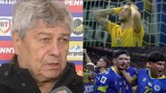 Mircea Lucescu, imagini din timpul meciului România-Bosnia