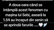 Postarea făcută de tatăl lui Sebi Olariu pe TikTok