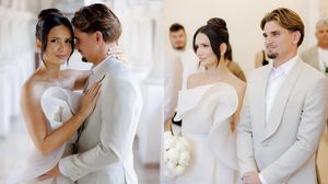 Răzvan Marin și soția sa, Crina