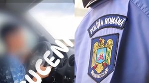 Copil în vârstă de 7 ani, la volan