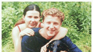 Petre si Oana, in urma cu cativa ani. Impreuna cu baietelul lor, ei au reprezentat familia Marioarei Murarescu