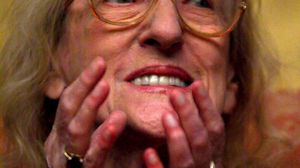 In 2008, Nina Cassian s-a intors in Romania pentru a lansa doua volume, unul de proza si o antologie de poezie (foto Mediafax)