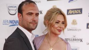 Kristina Cepraga, impreuna cu sotul sau, James Goodwin