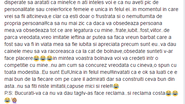Acesta este mesajul dur postat de Loredana