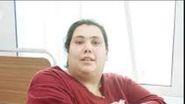 Ioana, inainte de operatia de micsorare a stomacului