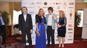 Manuela Harabor si sotul ei, Rares Stoica, au participat la evenimentul caritabil