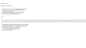 Mail-ul trimis intregii liste de prieteni ai Prodancei