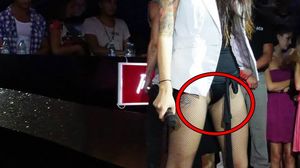 Ruby, in timpul concertului din club