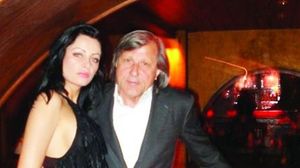 Ilie Nastase, alaturi de frumoasa lui sotie, Brigitte