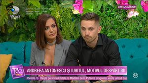 Andreea Antonescu și iubitul, apariție unică la TV. Au spus adevăratul motiv al despărțirii! Ce s-a întâmplat, de fapt, în acea seară și cum a fost împăcarea