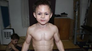 Cum arată astăzi ”Micul Hercule”, cel mai puternic copil din lume