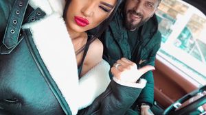 Detaliu din fotografia cu Adelina Pestrițu și Virgil Ștebelea!