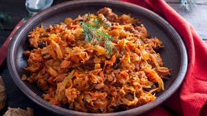 varza calita cu usturoi